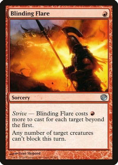 Blinding Flare Journey Into Nyx Magic card