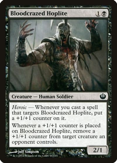 Bloodcrazed Hoplite Journey Into Nyx Magic card