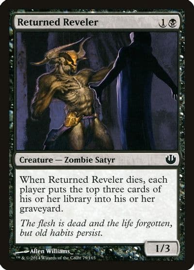Returned Reveler Journey Into Nyx Magic card