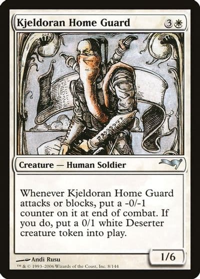 Kjeldoran Home Guard Coldsnap Theme Deck Reprints Magic card