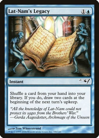Lat Nams Legacy Coldsnap Theme Deck Reprints Magic card