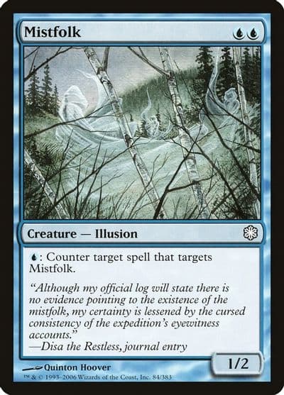 Mistfolk Coldsnap Theme Deck Reprints Magic card