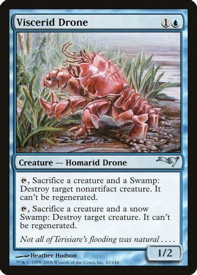 Viscerid Drone Coldsnap Theme Deck Reprints Magic card