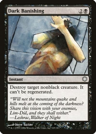 Dark Banishing Coldsnap Theme Deck Reprints Magic card