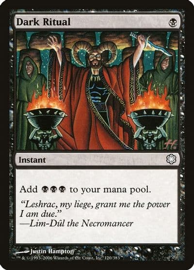 Dark Ritual Coldsnap Theme Deck Reprints Magic card