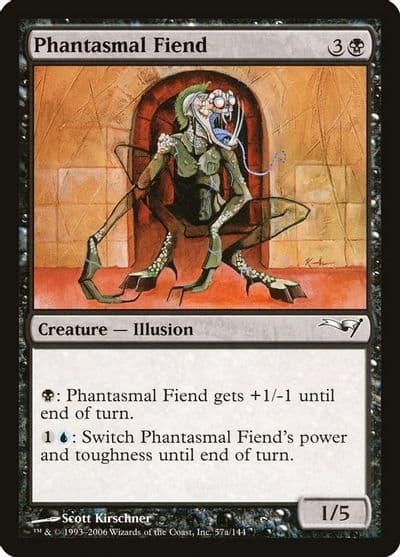 Phantasmal Fiend Coldsnap Theme Deck Reprints Magic card