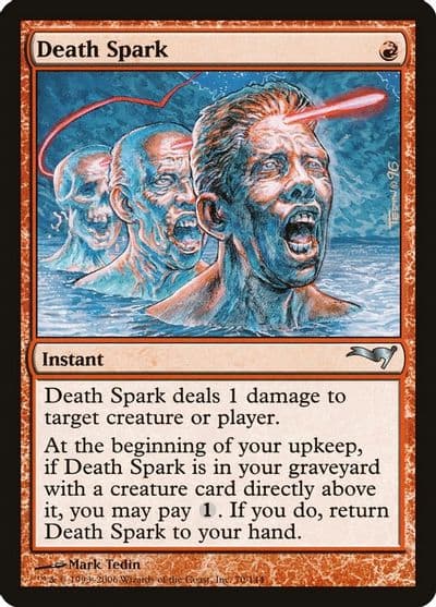 Death Spark Coldsnap Theme Deck Reprints Magic card