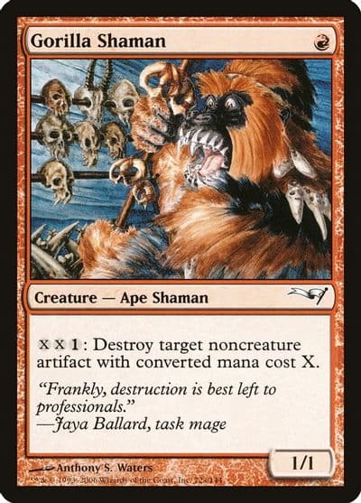Gorilla Shaman Coldsnap Theme Deck Reprints Magic card