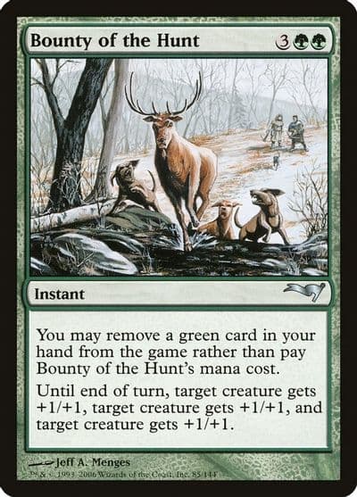 Bounty of the Hunt Coldsnap Theme Deck Reprints Magic card