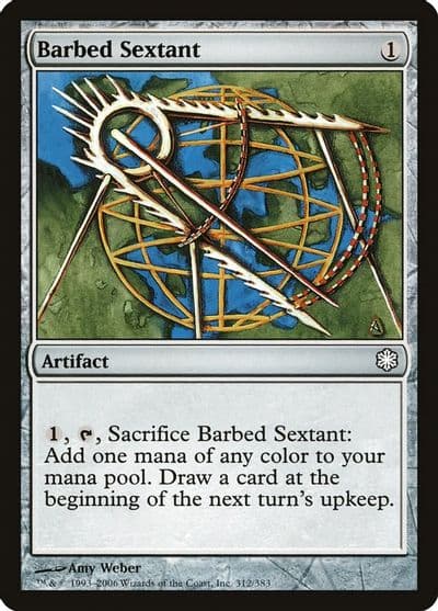 Barbed Sextant Coldsnap Theme Deck Reprints Magic card