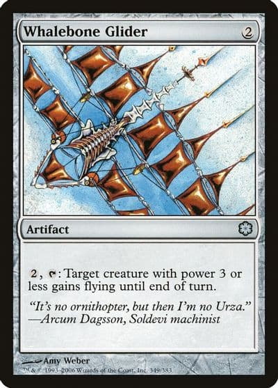 Whalebone Glider Coldsnap Theme Deck Reprints Magic card