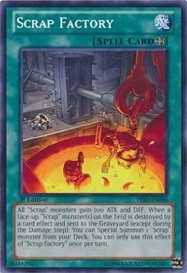 Scrap Factory Primal Origin Yu-Gi-Oh! card
