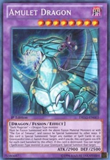 Amulet Dragon Dragons of Legend Yu-Gi-Oh! card