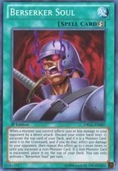 Berserker Soul Dragons of Legend Yu-Gi-Oh! card