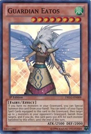 Guardian Eatos Dragons of Legend Yu-Gi-Oh! card
