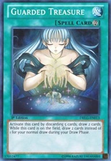 Guarded Treasure Dragons of Legend Yu-Gi-Oh! card