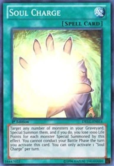 Soul Charge Dragons of Legend Yu-Gi-Oh! card