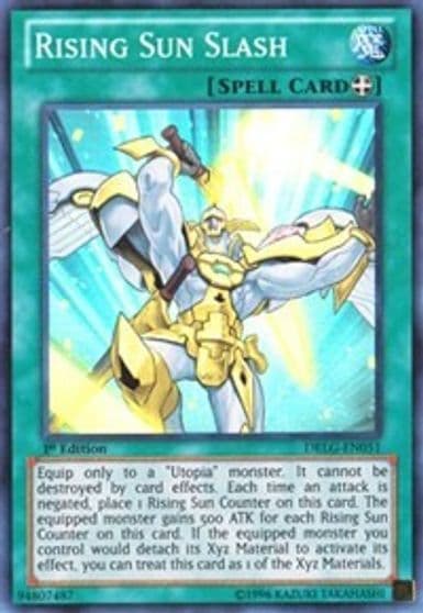 Rising Sun Slash Dragons of Legend Yu-Gi-Oh! card