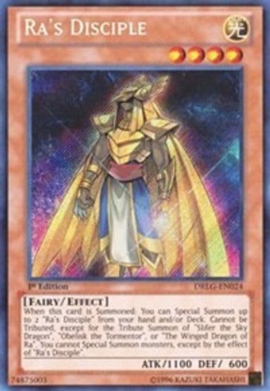 Ras Disciple Dragons of Legend Yu-Gi-Oh! card