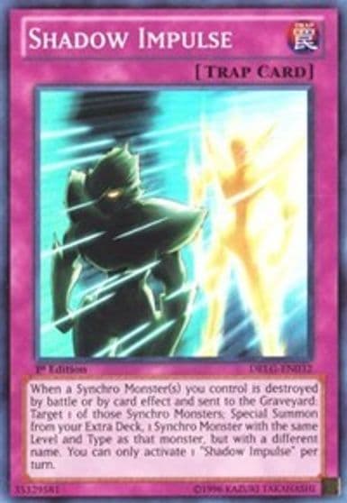 Shadow Impulse Dragons of Legend Yu-Gi-Oh! card