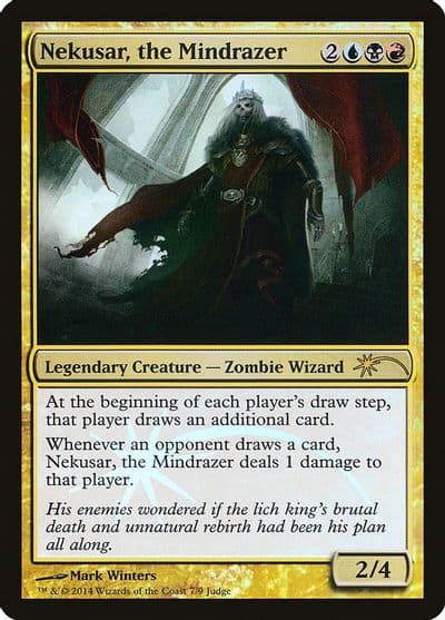 Nekusar the Mindrazer Judge Promos Magic card