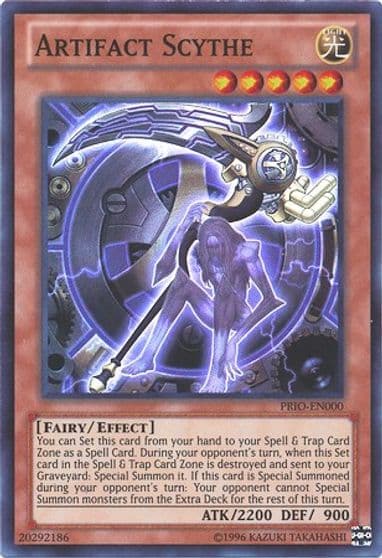 Artifact Scythe Super Rare Primal Origin Yu-Gi-Oh! card