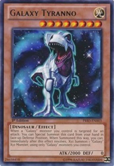 Galaxy Tyranno Primal Origin Yu-Gi-Oh! card