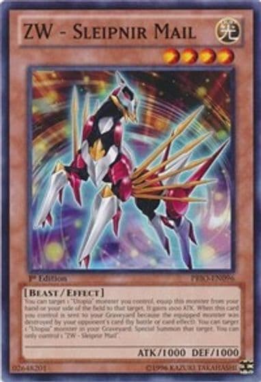 ZW Sleipnir Mail Primal Origin Yu-Gi-Oh! card