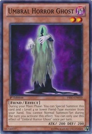 Umbral Horror Ghost Primal Origin Yu-Gi-Oh! card