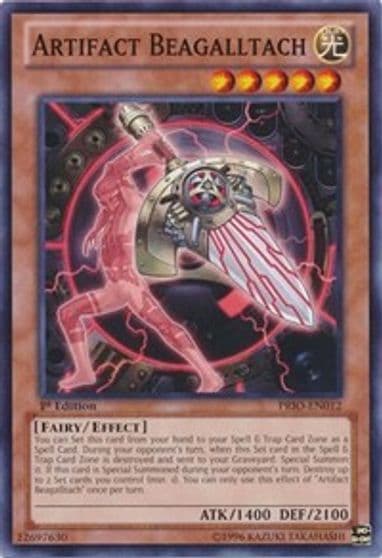 Artifact Beagalltach Primal Origin Yu-Gi-Oh! card