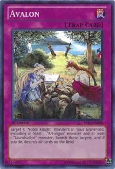 Avalon Primal Origin Yu-Gi-Oh! card