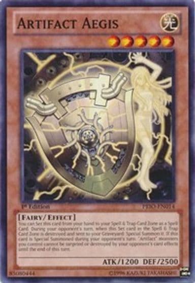 Artifact Aegis Primal Origin Yu-Gi-Oh! card