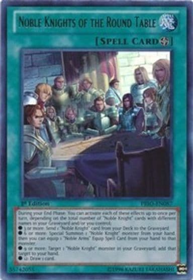 Noble Knights of the Round Table Primal Origin Yu-Gi-Oh! card
