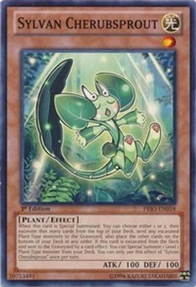 Sylvan Cherubsprout Primal Origin Yu-Gi-Oh! card