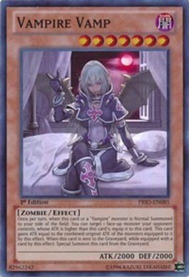 Vampire Vamp Primal Origin Yu-Gi-Oh! card