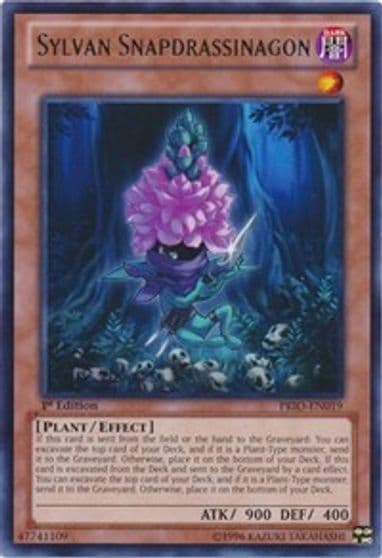 Sylvan Snapdrassinagon Primal Origin Yu-Gi-Oh! card