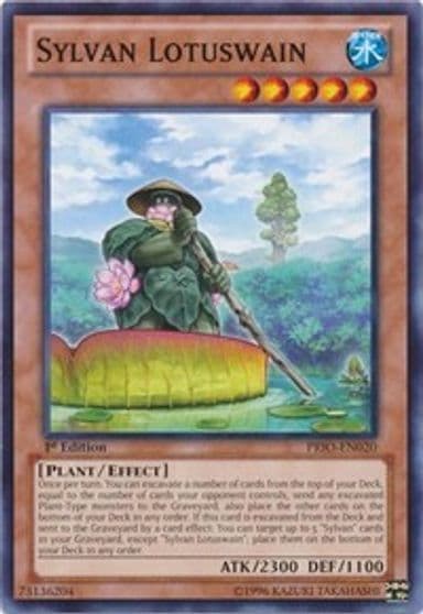 Sylvan Lotuswain Primal Origin Yu-Gi-Oh! card