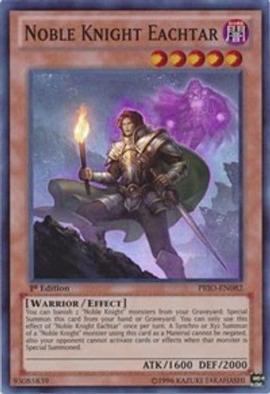 Noble Knight Eachtar Primal Origin Yu-Gi-Oh! card