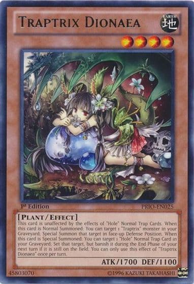 Traptrix Dionaea Primal Origin Yu-Gi-Oh! card