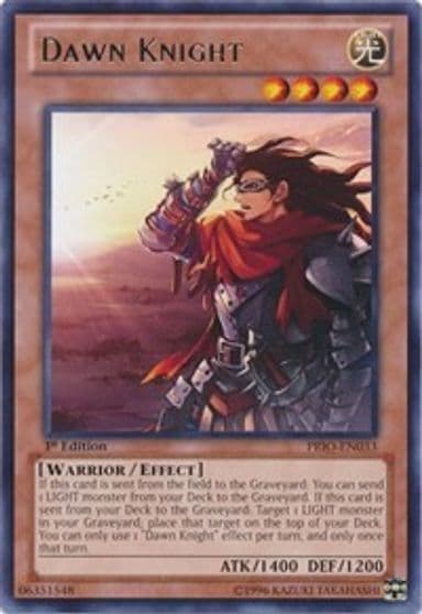 Dawn Knight Primal Origin Yu-Gi-Oh! card