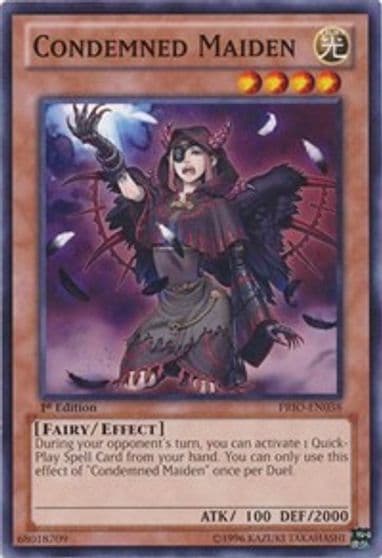 Condemned Maiden Primal Origin Yu-Gi-Oh! card