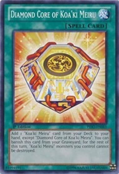 Diamond Core of Koaki Meiru Primal Origin Yu-Gi-Oh! card