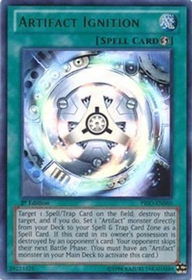 Artifact Ignition Primal Origin Yu-Gi-Oh! card