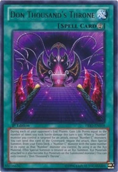 Don Thousands Throne Primal Origin Yu-Gi-Oh! card
