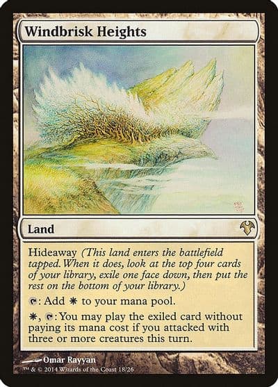 Windbrisk Heights Magic Modern Event Deck Magic card