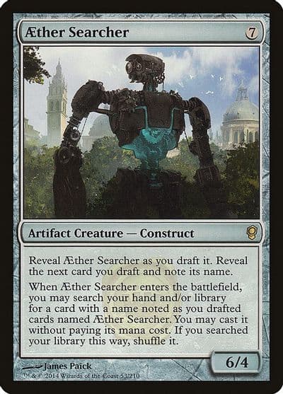 Aether Searcher Conspiracy Magic card