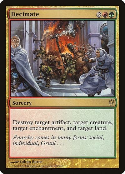 Decimate Conspiracy Magic card