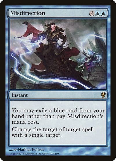Misdirection Conspiracy Magic card
