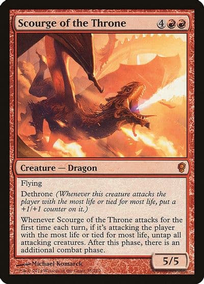 Scourge of the Throne Conspiracy Magic card