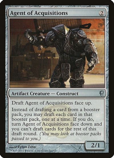 Agent of Acquisitions Conspiracy Magic card
